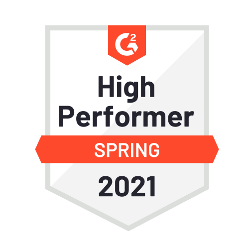 G2 high performer award 2021